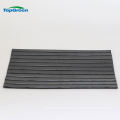 wholesale anti slip broad wide ribbed rubber mat flooring